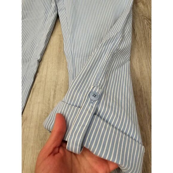 Hanna Anderson 100% Cotton Pants Wide Leg Striped size Small - Picture 3 of 8